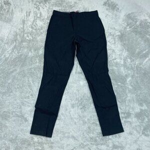 Mario Serrani Textured Pull-On Pants Black M/M NWT 6619